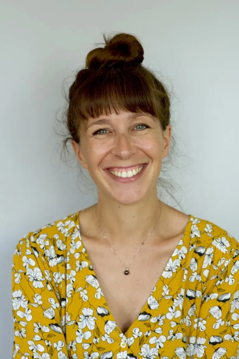 photo d'Elise qui dirige l'agence ipomea correction